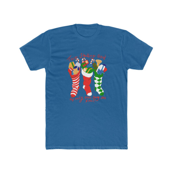 Hung Like A Stocking -  Unisex Cotton Crew Tee - Image 8