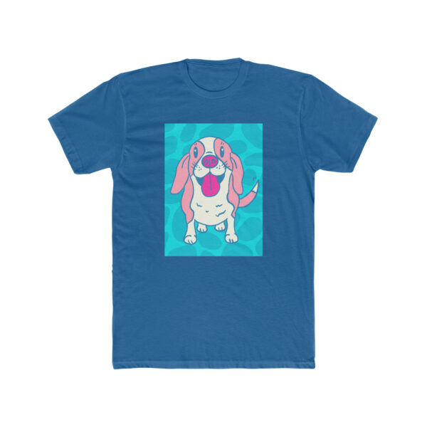 Pink Beagle-  Unisex Cotton Crew Tee - Image 10