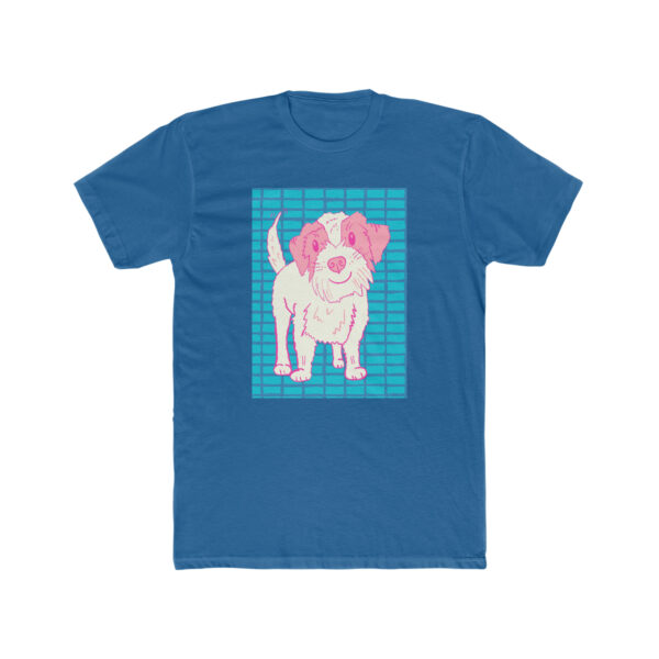 Pink Terrier -  Unisex Cotton Crew Tee - Image 9