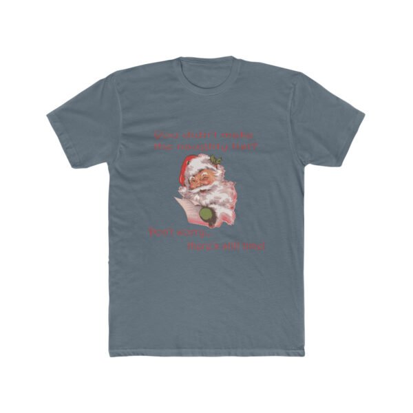 Naughty List-  Unisex Cotton Crew Tee - Image 4