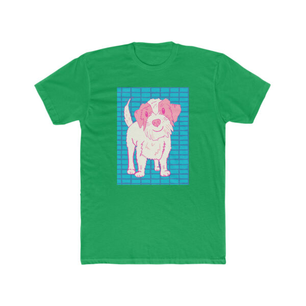 Pink Terrier -  Unisex Cotton Crew Tee - Image 7