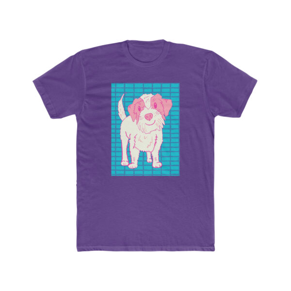 Pink Terrier -  Unisex Cotton Crew Tee - Image 11