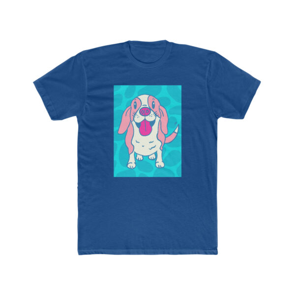 Pink Beagle-  Unisex Cotton Crew Tee - Image 11