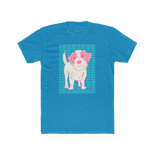 Pink Terrier -  Unisex Cotton Crew Tee - Image 8