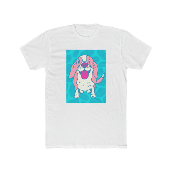 Pink Beagle-  Unisex Cotton Crew Tee