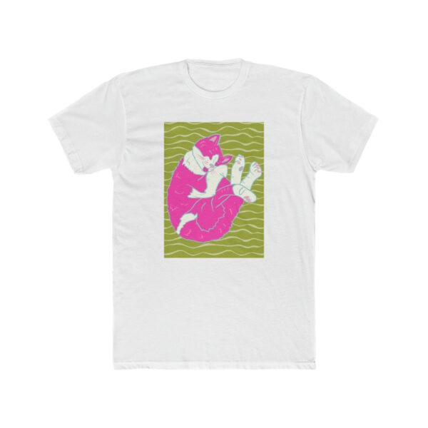 Sleeping Kitty-  Unisex Cotton Crew Tee