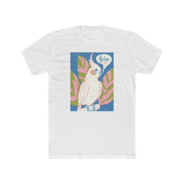 Hola Cockatiel Unisex Cotton Crew Tee