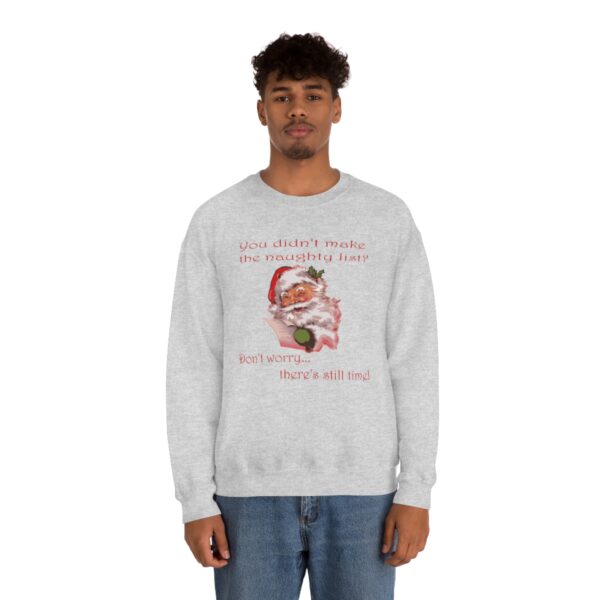 Naughty List Unisex Heavy Blend™ Crewneck Sweatshirt - Image 7