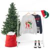 Hung Like A Stocking- Unisex Heavy Blend™ Crewneck Sweatshirt - Image 15