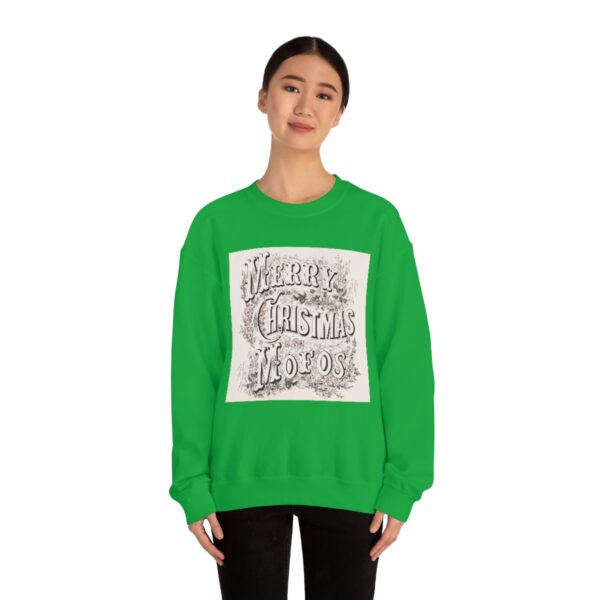 Merry Christmas Mofos- Unisex Heavy Blend™ Crewneck Sweatshirt - Image 34