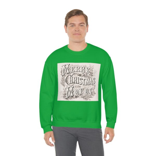 Merry Christmas Mofos- Unisex Heavy Blend™ Crewneck Sweatshirt - Image 36