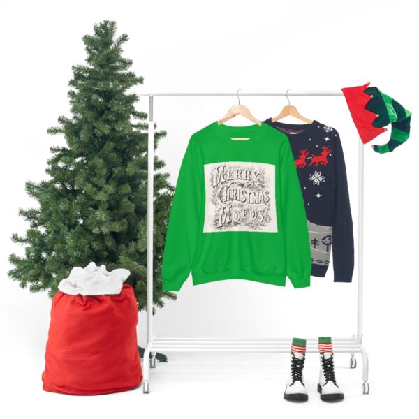 Merry Christmas Mofos- Unisex Heavy Blend™ Crewneck Sweatshirt - Image 40