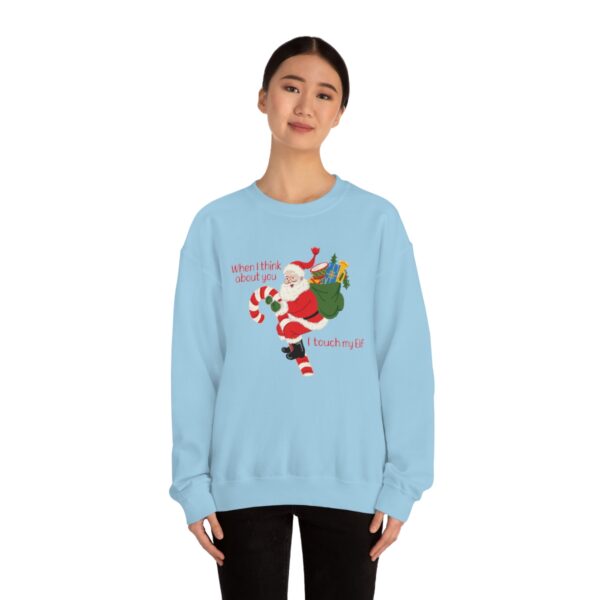 I Touch My Elf - Unisex Heavy Blend Crewneck Sweatshirt - Image 23