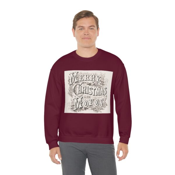 Merry Christmas Mofos- Unisex Heavy Blend™ Crewneck Sweatshirt - Image 20