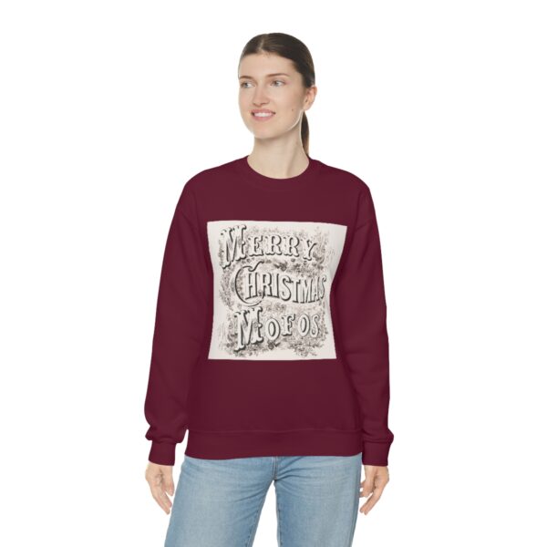 Merry Christmas Mofos- Unisex Heavy Blend™ Crewneck Sweatshirt - Image 21