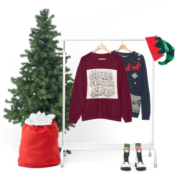 Merry Christmas Mofos- Unisex Heavy Blend™ Crewneck Sweatshirt - Image 24