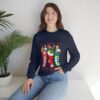 Hung Like A Stocking- Unisex Heavy Blend™ Crewneck Sweatshirt - Image 23