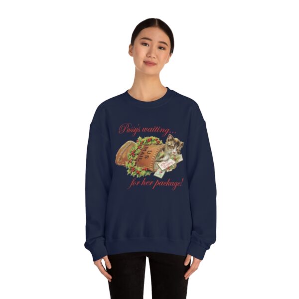 Pussy's Waiting - Unisex Heavy Blend™ Crewneck Sweatshirt - Image 42