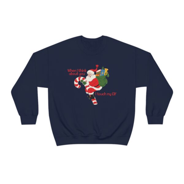 I Touch My Elf - Unisex Heavy Blend Crewneck Sweatshirt - Image 26