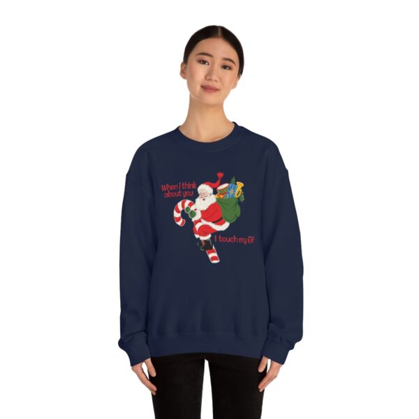 I Touch My Elf - Unisex Heavy Blend Crewneck Sweatshirt - Image 27