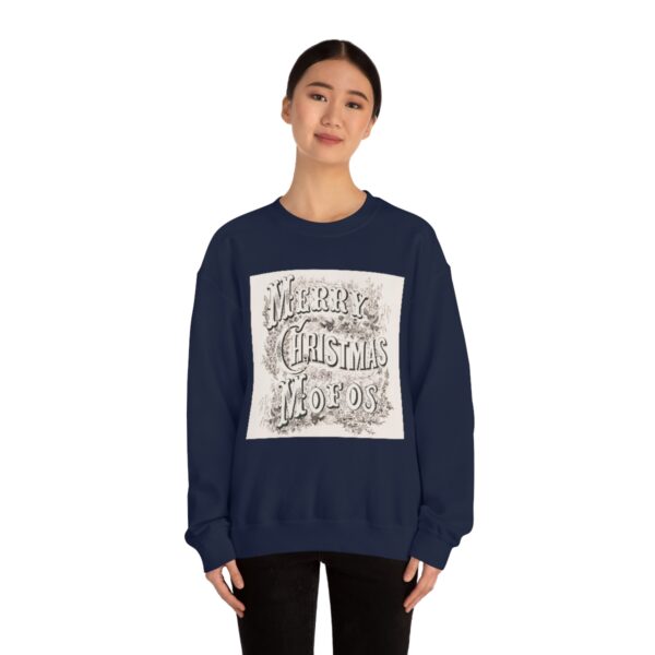 Merry Christmas Mofos- Unisex Heavy Blend™ Crewneck Sweatshirt - Image 42