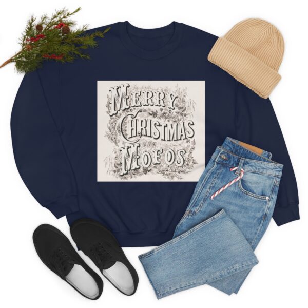 Merry Christmas Mofos- Unisex Heavy Blend™ Crewneck Sweatshirt - Image 47