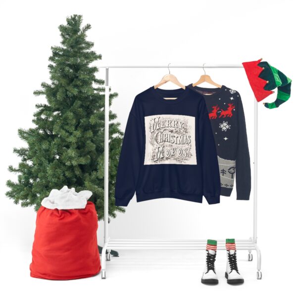 Merry Christmas Mofos- Unisex Heavy Blend™ Crewneck Sweatshirt - Image 48