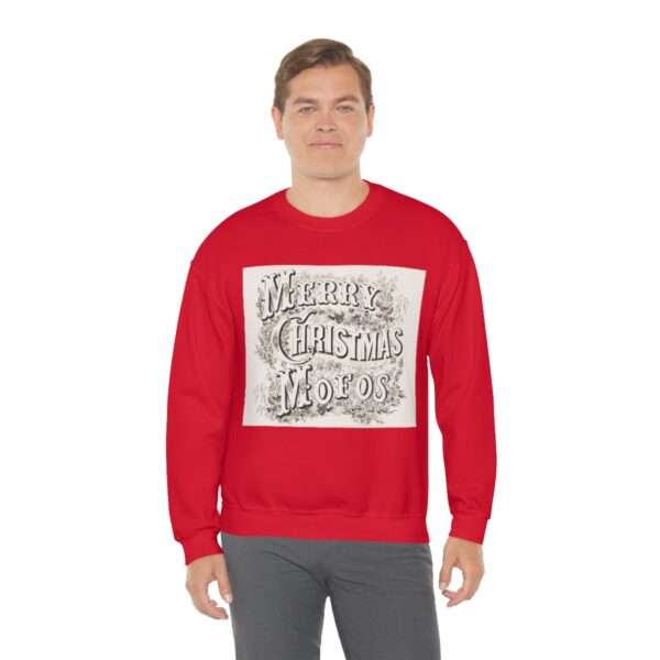 Merry Christmas Mofos- Unisex Heavy Blend™ Crewneck Sweatshirt - Image 52