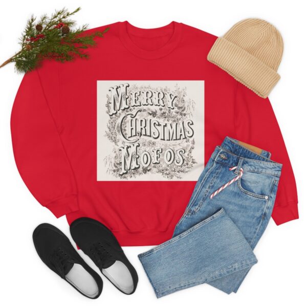 Merry Christmas Mofos- Unisex Heavy Blend™ Crewneck Sweatshirt - Image 55