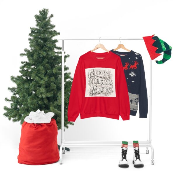 Merry Christmas Mofos- Unisex Heavy Blend™ Crewneck Sweatshirt - Image 56