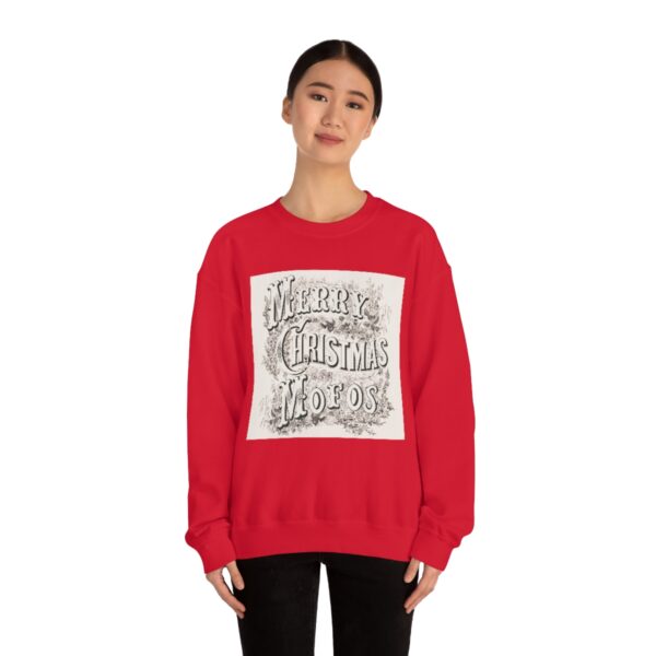 Merry Christmas Mofos- Unisex Heavy Blend™ Crewneck Sweatshirt - Image 50