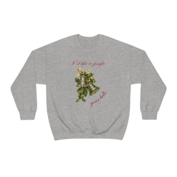 I'd Like to Jingle Your Bells- Unisex Heavy Blend™ Crewneck Sweatshirt - Image 17