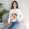 Hung Like A Stocking- Unisex Heavy Blend™ Crewneck Sweatshirt - Image 8