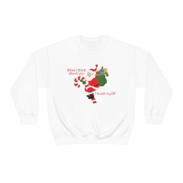 I Touch My Elf - Unisex Heavy Blend Crewneck Sweatshirt