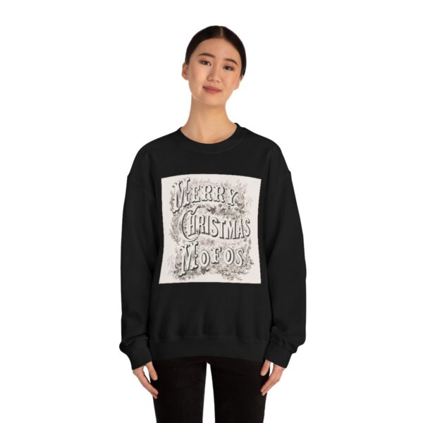 Merry Christmas Mofos- Unisex Heavy Blend™ Crewneck Sweatshirt - Image 10