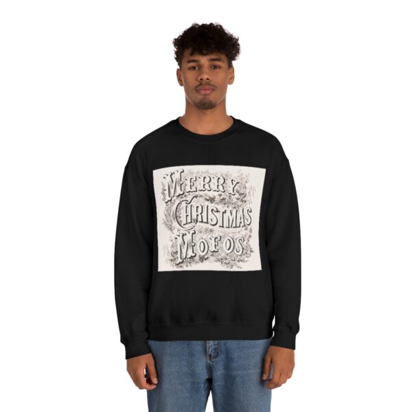 Merry Christmas Mofos- Unisex Heavy Blend™ Crewneck Sweatshirt - Image 11