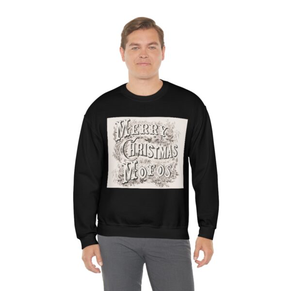 Merry Christmas Mofos- Unisex Heavy Blend™ Crewneck Sweatshirt - Image 12