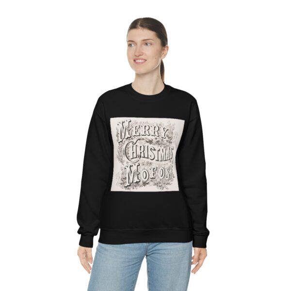 Merry Christmas Mofos- Unisex Heavy Blend™ Crewneck Sweatshirt - Image 13