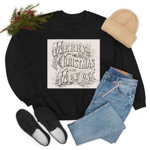 Merry Christmas Mofos- Unisex Heavy Blend™ Crewneck Sweatshirt - Image 15