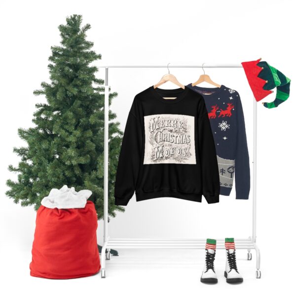 Merry Christmas Mofos- Unisex Heavy Blend™ Crewneck Sweatshirt - Image 16