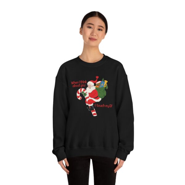 I Touch My Elf - Unisex Heavy Blend Crewneck Sweatshirt - Image 10