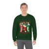 Hung Like A Stocking- Unisex Heavy Blend™ Crewneck Sweatshirt - Image 2