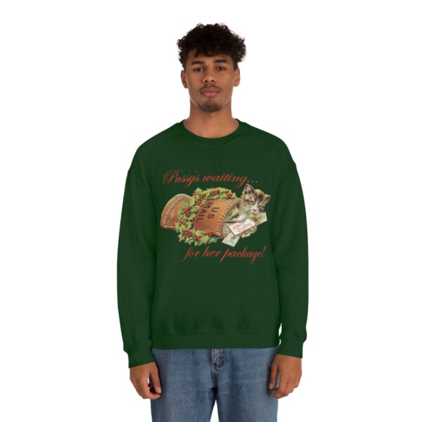 Pussy's Waiting - Unisex Heavy Blend™ Crewneck Sweatshirt - Image 27