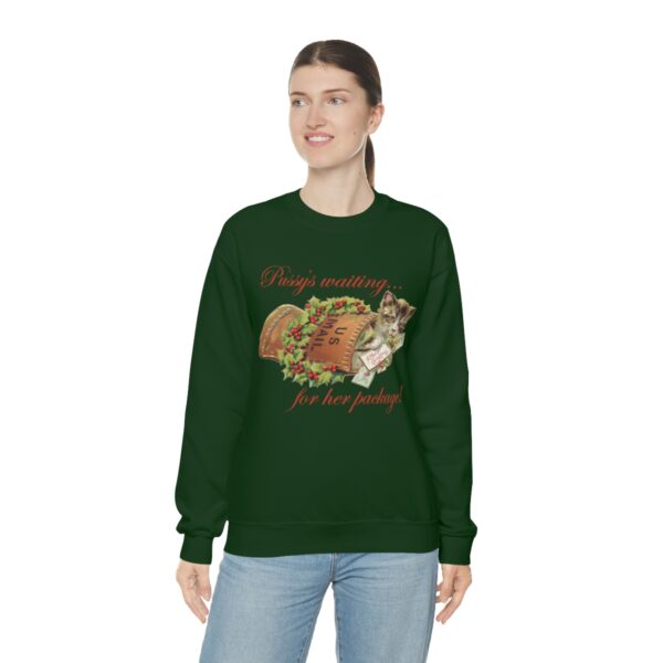 Pussy's Waiting - Unisex Heavy Blend™ Crewneck Sweatshirt - Image 29