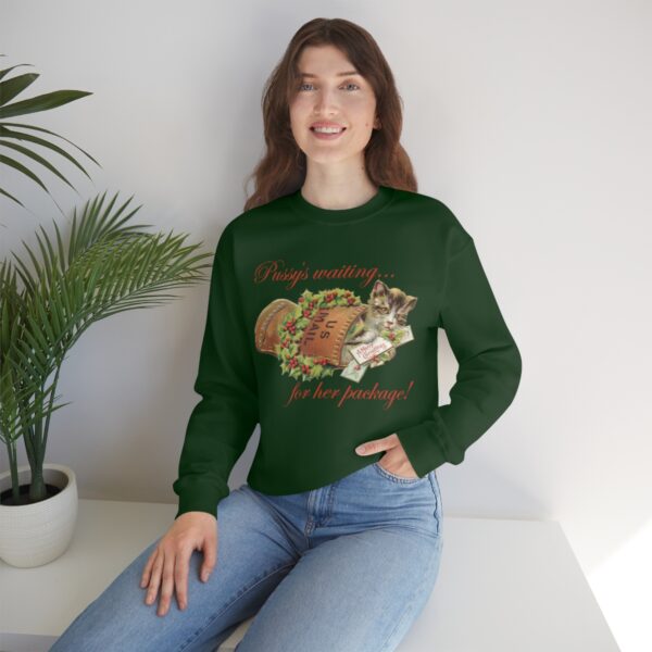 Pussy's Waiting - Unisex Heavy Blend™ Crewneck Sweatshirt - Image 30