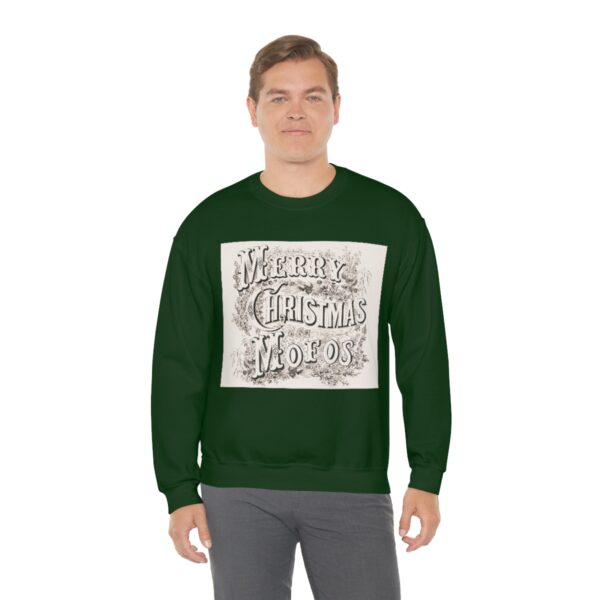 Merry Christmas Mofos- Unisex Heavy Blend™ Crewneck Sweatshirt - Image 28