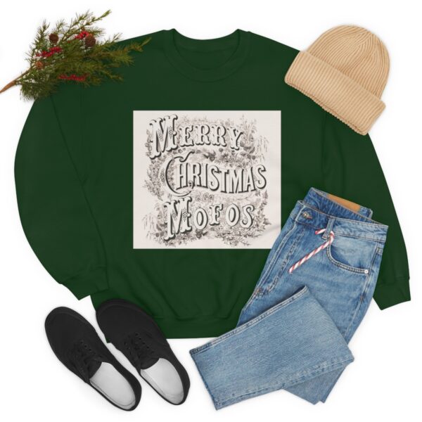 Merry Christmas Mofos- Unisex Heavy Blend™ Crewneck Sweatshirt - Image 31