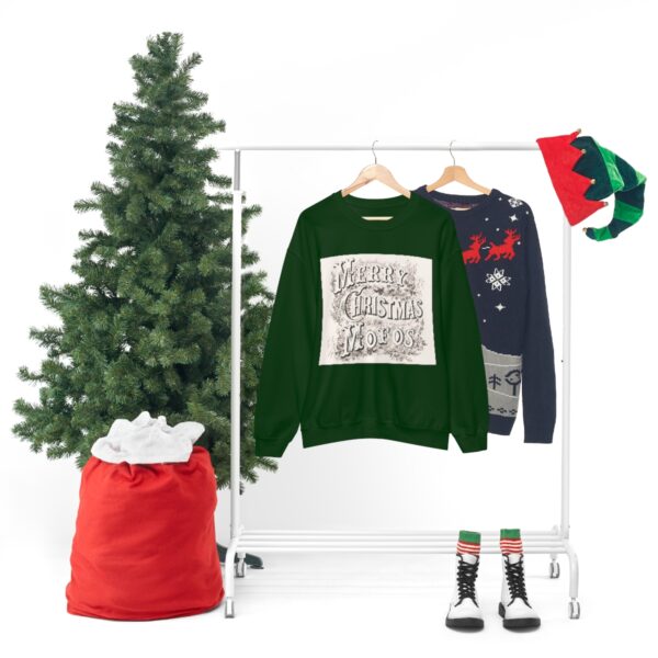 Merry Christmas Mofos- Unisex Heavy Blend™ Crewneck Sweatshirt - Image 32