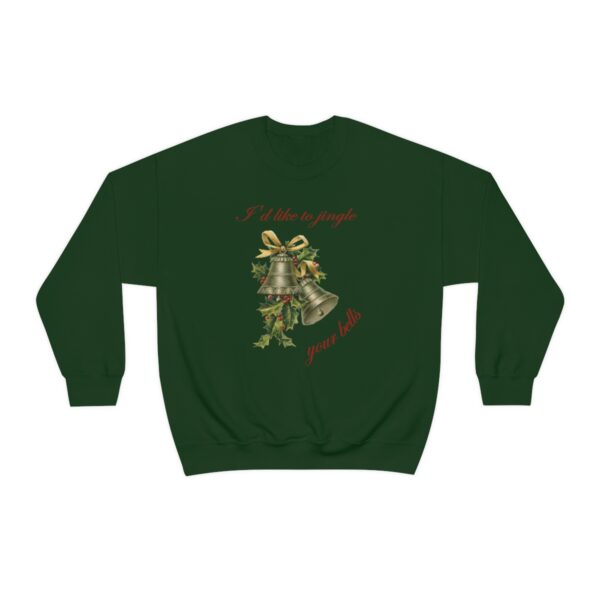 I'd Like to Jingle Your Bells- Unisex Heavy Blend™ Crewneck Sweatshirt - Image 25