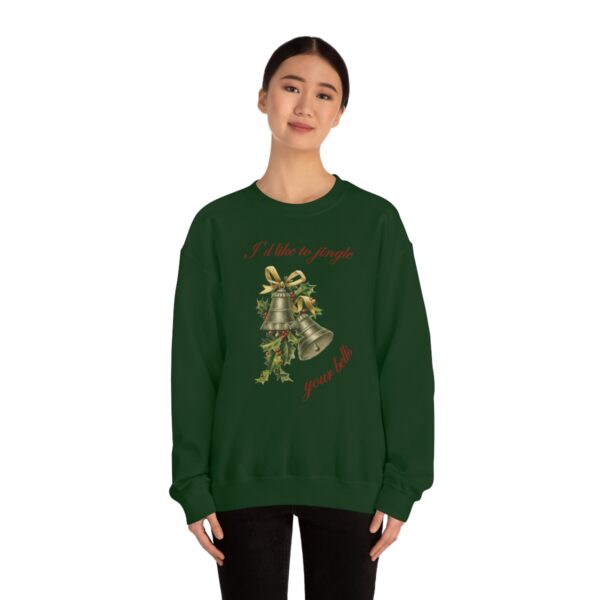 I'd Like to Jingle Your Bells- Unisex Heavy Blend™ Crewneck Sweatshirt - Image 26